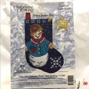 Cozy Little Christmas “Pearl” Mini Stocking Kit